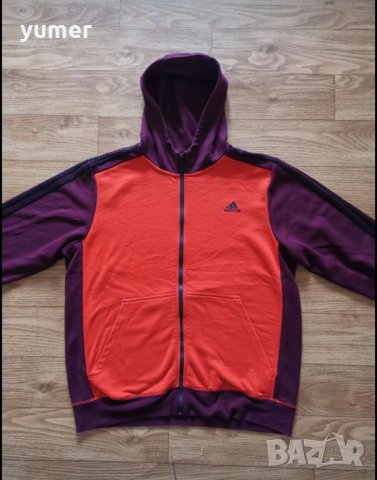Мъжко горнище Адидас М размер, снимка 2 - Спортни дрехи, екипи - 34553128