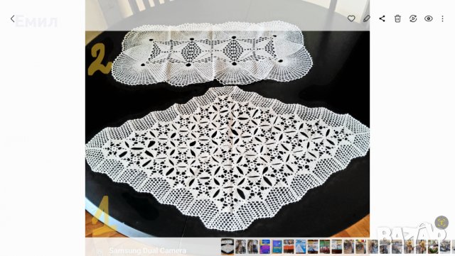 Продавам плетива на една кука, снимка 2 - Декорация за дома - 38666684