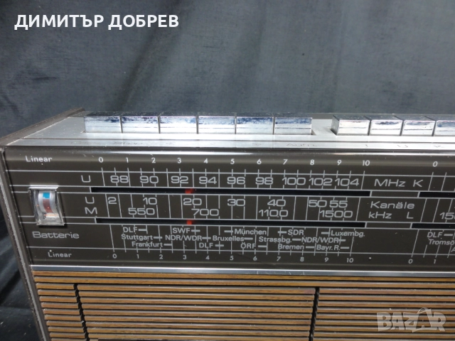 СТАР РЕТРО РАДИО КАСЕТОФОН SABA RCR 354 GERMANY, снимка 7 - Радиокасетофони, транзистори - 52077131