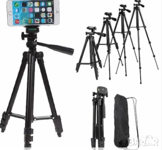 Сгъваем селфи стик с трипод, снимка 2 - Други стоки за дома - 51685593