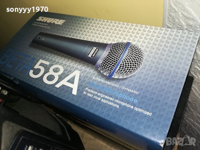 shure-микрофон 0301230915, снимка 4 - Микрофони - 39167100