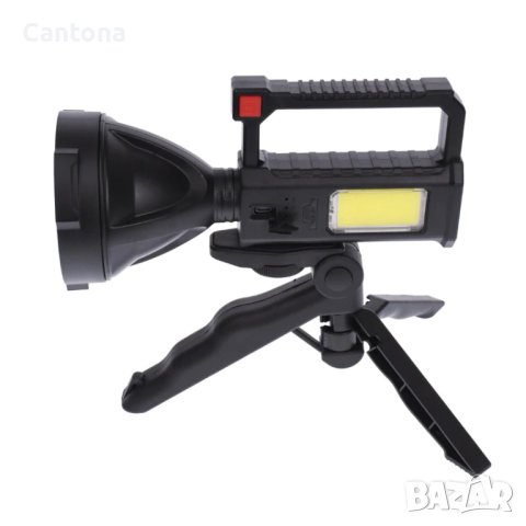 LED + COB акумулаторен фенер със статив BL-832Z, USB зареждане, мощност - 10W, снимка 2 - Къмпинг осветление - 41325428