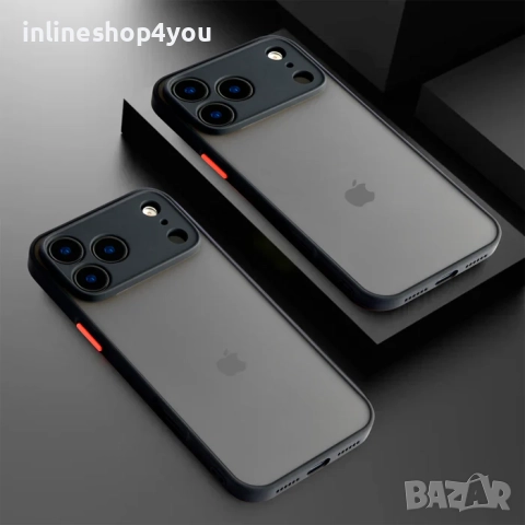 Цветен Кейс Rock за Apple iPhone 17 Pro / Max със защита около камерата