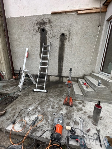 Пробиване и рязане на отвори и дупки в бетон и камък за тръби, снимка 15 - Кърти, чисти, извозва - 50317995