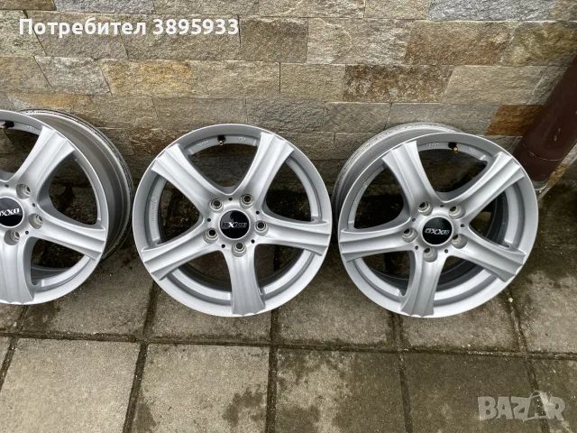 Оригинални джанти OXXO Charon VW 15”, снимка 3 - Гуми и джанти - 56279178