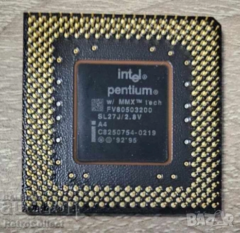 Части Ретро Компютърна платка с процесор intel Pentium 200, снимка 2 - Дънни платки - 53010703