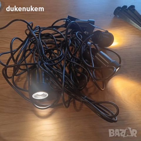 LED градински прожектори, 4x3W, 14M, топла светлина 3000K, снимка 9 - Лед осветление - 52127365