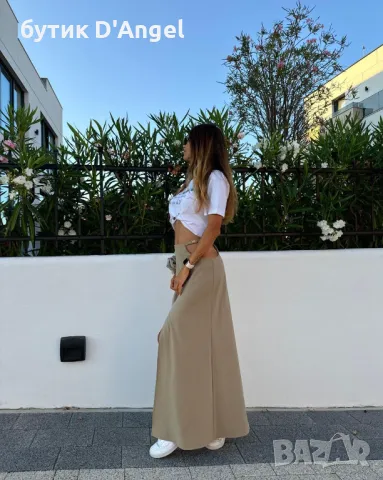 Тениска с надпис и игли , снимка 3 - Тениски - 48754546