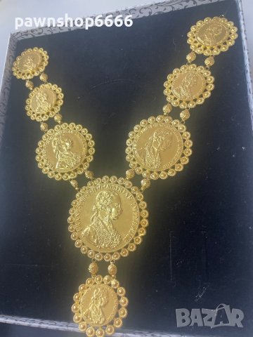 Златно колие 14 карата, снимка 2 - Колиета, медальони, синджири - 42154458