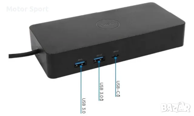 Докинг станция Dell Universal Dock D6000S, снимка 5 - Лаптоп аксесоари - 49506625