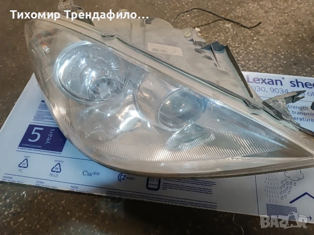 фарове пежо 807 peugeot 807 комплект 89901926 , 89007050 , , снимка 14 - Части - 51388344