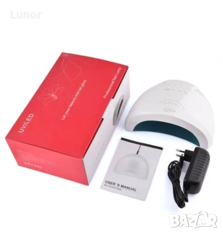 UV LED лампа за нокти, снимка 5 - Педикюр и маникюр - 51065902