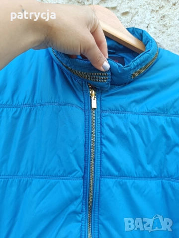 Синьо дамско яке ветровка XL , снимка 2 - Якета - 53368608