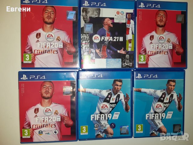 Игри за Playstation 4 Fifa 19, 20, 21 Плейстейшън 4 Фифа 19, 20, 21