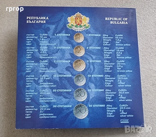 България
.Ново хилядолетие.
 Банков сет 1999 година.
С  медал Милениум 2000  в комплекта., снимка 8 - Нумизматика и бонистика - 50041732