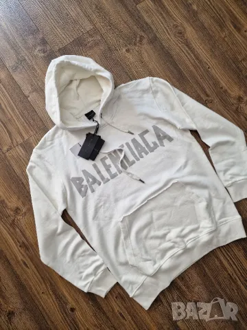 Страхотен мъжки суитчър BALENCIAGA Размер S M L XL 2XL , снимка 2 - Суичъри - 47390767