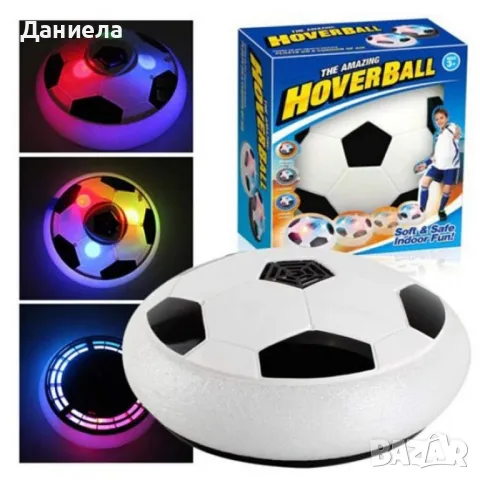 Светеща въртяща се футболна топка , снимка 2 - Играчки за стая - 49321869