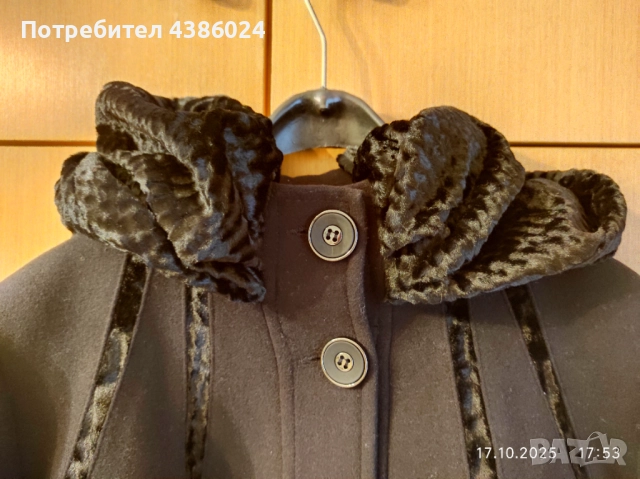 НОВО ДАМСКО ЛУКСОЗНО ПАЛТО ЧЕРНО ТУРСКО СУПЕР ЕВТИНО!, снимка 10 - Палта, манта - 52090604