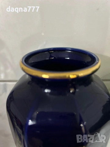 Винтидж японска порцеланова ваза, снимка 5 - Вази - 52894619