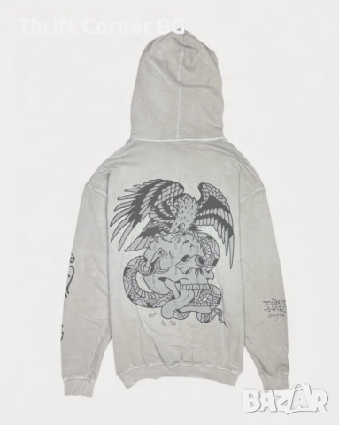 Ed Hardy оригинален мъжки суичър , L размер, снимка 2 - Суичъри - 52329450