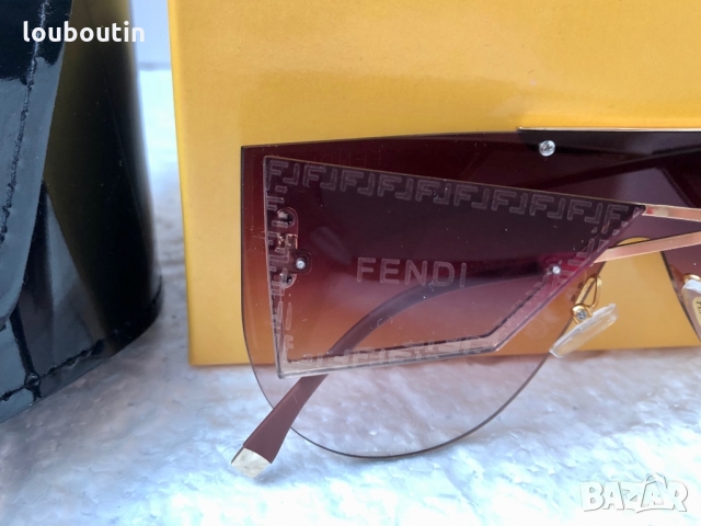 -15 % разпродажба Fendi 2022 дамски слънчеви очила маска с лого, снимка 11 - Слънчеви и диоптрични очила - 36106919