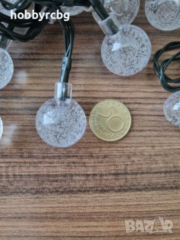 Соларни лампи за двор, декорация, градинско парти 5, 7 или 11 метра, снимка 4 - Соларни лампи - 41929118