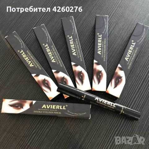 Двойна очна линия-писалка с дълготраен ефект и водоустойчивост, снимка 1