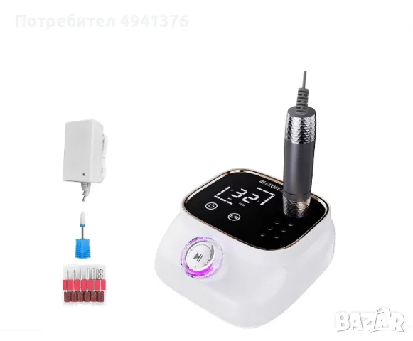 ПРОДАВАМ ПИЛА ЗА НОКТИ BQ-113 45000RPM 50W, снимка 5 - Педикюр и маникюр - 56089233