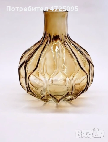 Ваза от цветно стъкло, снимка 2 - Вази - 53531552