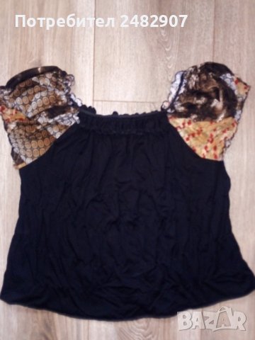 Къса дамска блуза, снимка 3 - Тениски - 41373539
