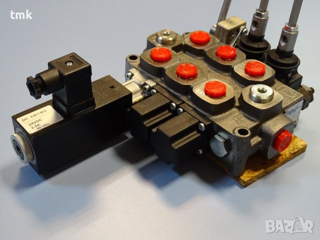 Хидравличен разпределител Galtech Q25 monoblock valves 3 spool, снимка 10 - Резервни части за машини - 41084204