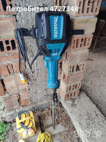 MAKITA HM 1812 - ПРОФЕСИОНАЛЕН КЪРТАЧ ПЕРФЕКТЕН 110 ВОЛТА , снимка 14 - Къртачи - 53343717