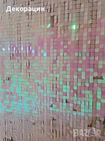 Изработка на украса с лъскави пайети за празнични поводи като рожден ден, абитуриентски бал, юбилей , снимка 2 - Декорация - 49972954