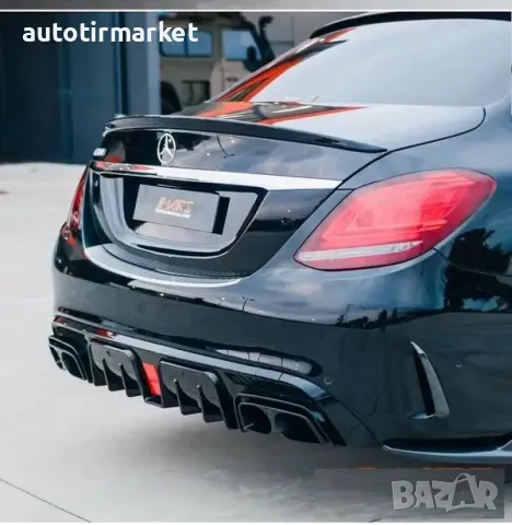 Дифузьор с накрайници brabus optik за Mercedes, снимка 5 - Аксесоари и консумативи - 56051707