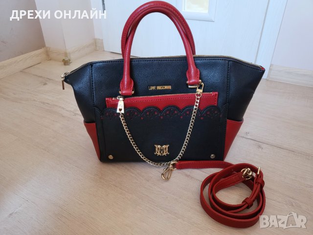 Love moschino чанта! Оригинал!, снимка 3 - Чанти - 42154266