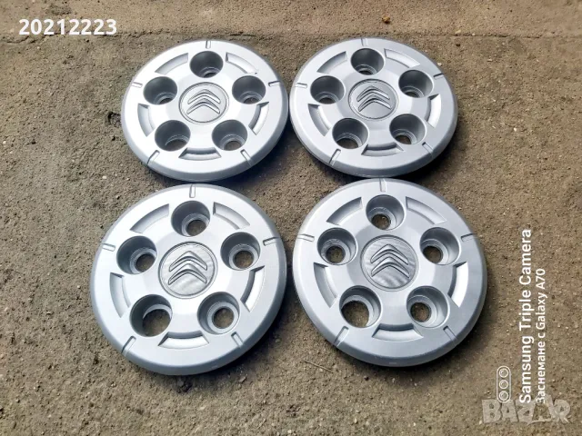 4 броя Оригинални капаци/тас за Citroen Jumper 16, снимка 2 - Аксесоари и консумативи - 49795336