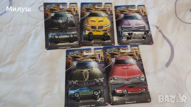 Hot wheels Silver Series BMW, Pontiac и други, снимка 4 - Колекции - 53329360