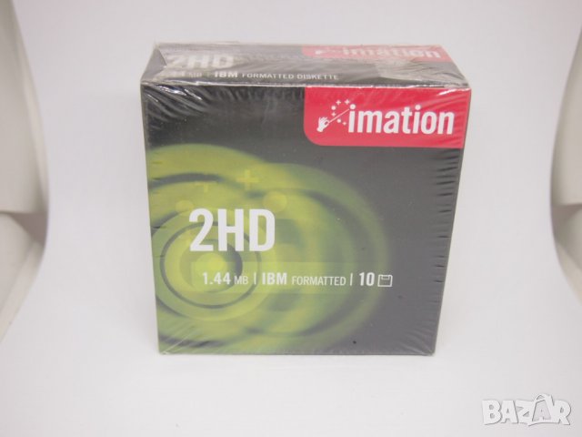 Кутия с 10 броя флопи дискети Imation 2HD 1.44Mb