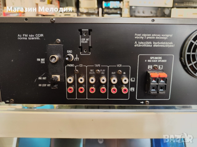 Ресийвър Technics SA-EX120 Две по 80 вата. В отлично техническо и визуално състояние., снимка 9 - Ресийвъри, усилватели, смесителни пултове - 51126044