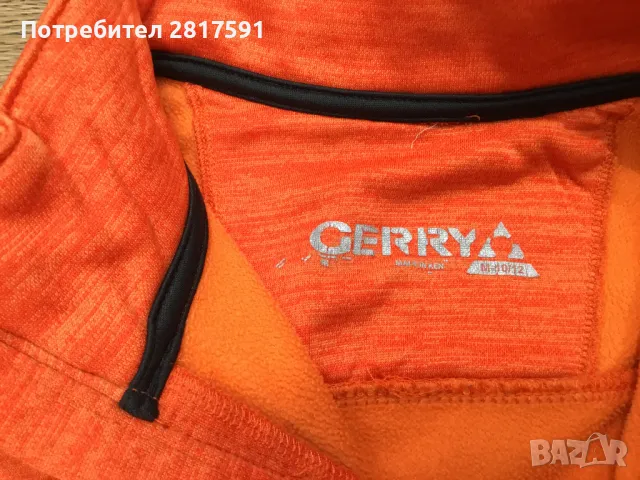Детски спортен суичер Gerry, оранжево и черно, размер 10-12, снимка 7 - Детски анцузи и суичери - 47730913