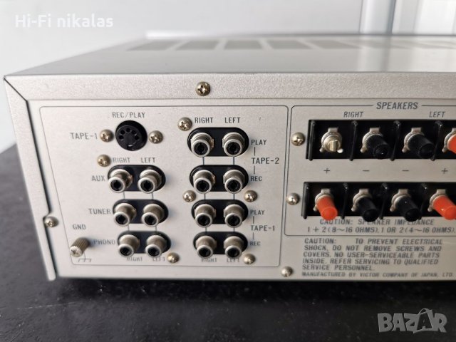 Стерео Усилвател JVC A-X1, снимка 6 - Ресийвъри, усилватели, смесителни пултове - 41964355