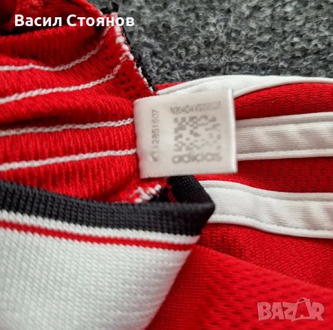 Manchester UTD/ Манчестър Юнайтед adidas Home 2015-16г. - за ръст 152см., снимка 5 - Фен артикули - 54341738