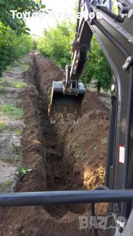Изкопни работи гр.Троян с верижен Мини Багер 2т.