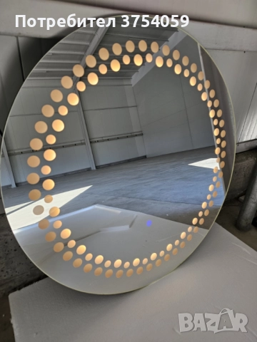 Луксозно огледало с LED осветление и сензорна технология, снимка 8 - Огледала - 52402515