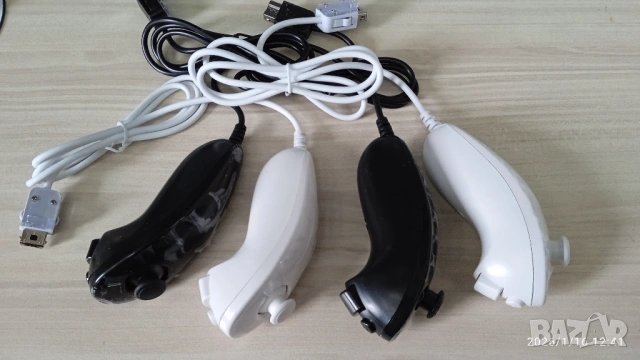НОВ Nintendo wii nunchuk нинтендо уий нънчък джойстик контролер уии уйй