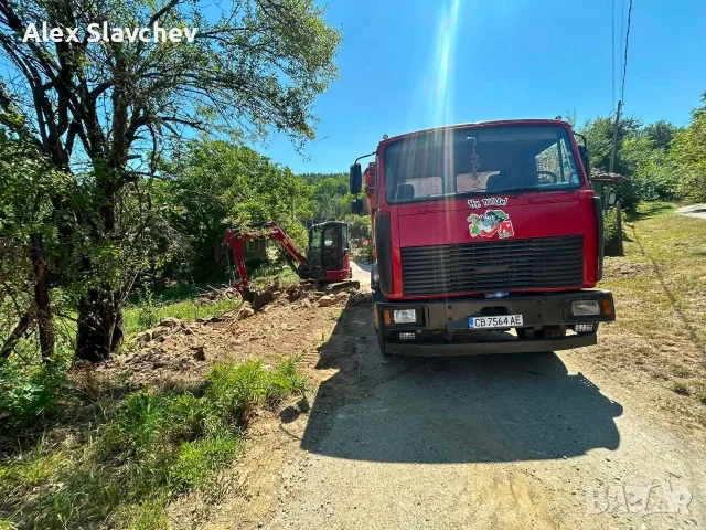 Услуги със самосвали и багер , снимка 6 - Транспортни услуги - 56107398