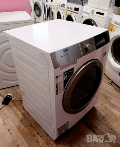 Кондензна сушилня с термопомпа  AEG  ABSOLUTE CARE SYSTEM - 8 кг, снимка 3 - Сушилни - 53799598