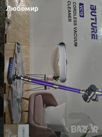 Безжична прахосмукачка BuTure, 400W 33Kpa мощна безжична електрическа метачка със сензорен екран, снимка 9 - Прахосмукачки - 52160068