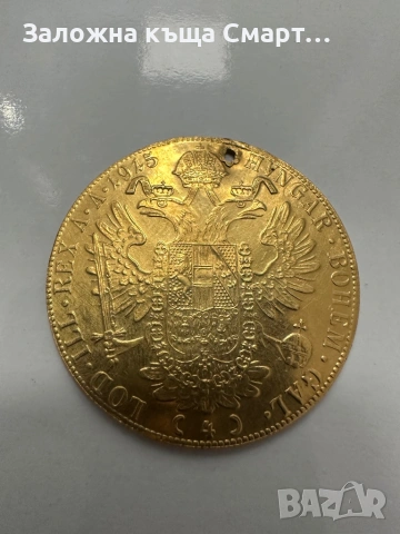 4 Дуката Франц Йосиф-1915г, снимка 2 - Нумизматика и бонистика - 53625087