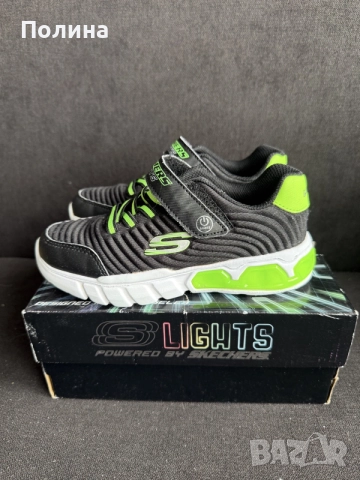 Светещи маратонки Sketchers, снимка 4 - Детски обувки - 56079741